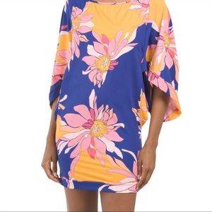 Trina Turk Breeze Tunic Dress Swimsuit Cover Up Swimwear NWT NEW Size Large / XL